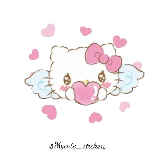 🐱 Стикер «Hello Kitty BA» для Telegram