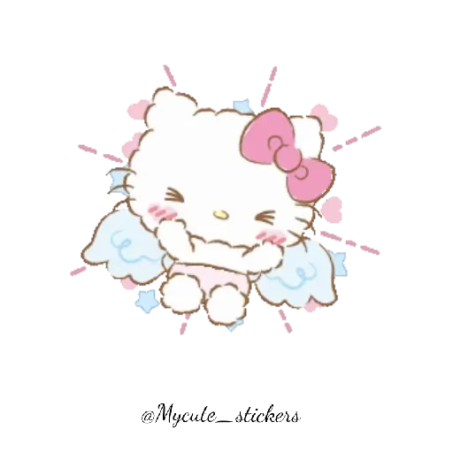 🐱 Стикер «Hello Kitty BA» для Telegram