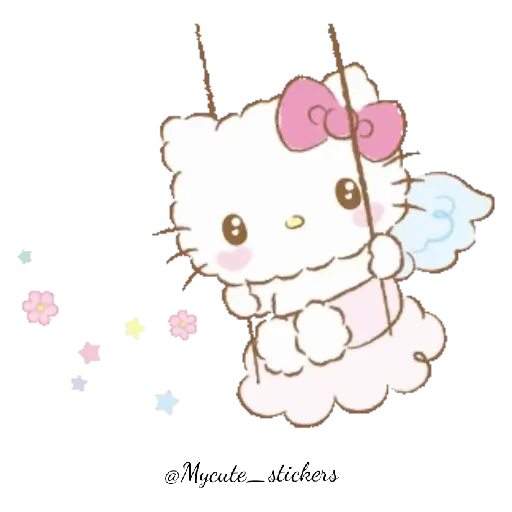 🐱 Стикер «Hello Kitty BA» для Telegram