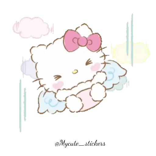 🐱 Стикер «Hello Kitty BA» для Telegram
