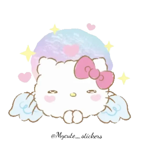 🐱 Стикер «Hello Kitty BA» для Telegram