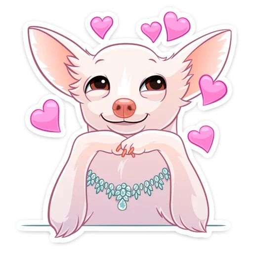 ❤️ Стикер «Хлоя» для Telegram