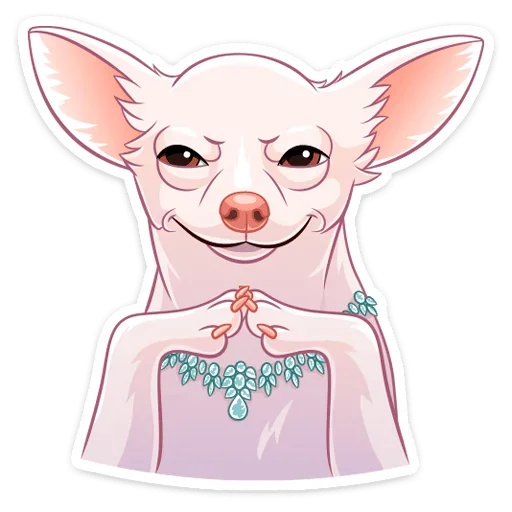😈 Стикер «Хлоя» для Telegram