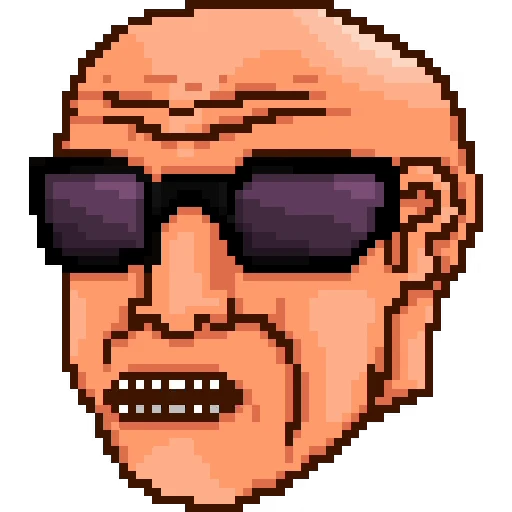 😎 Стикер «Hotline Miami» для Telegram