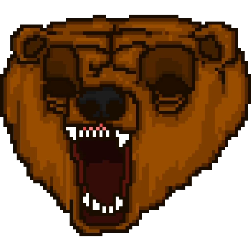 🐻 Стикер «Hotline Miami» для Telegram