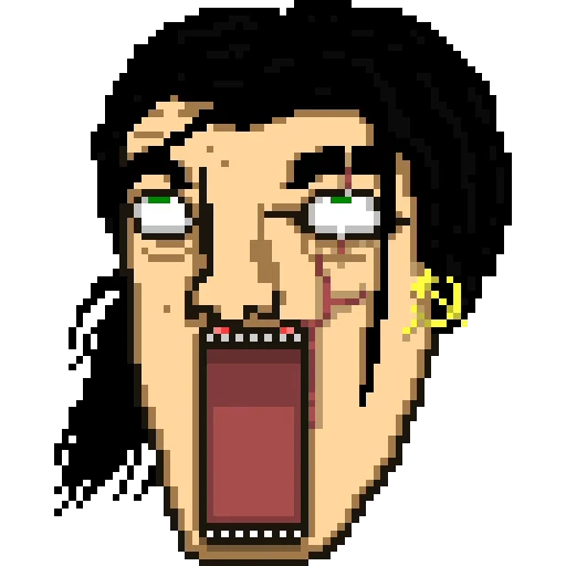 🤮 Стикер «Hotline Miami» для Telegram