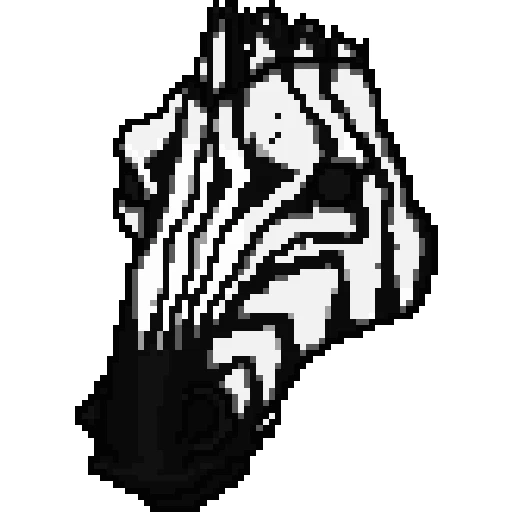 🦓 Стикер «Hotline Miami» для Telegram