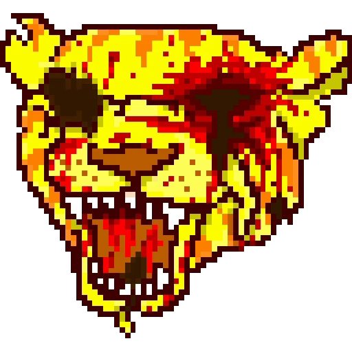 🐅 Стикер «Hotline Miami» для Telegram