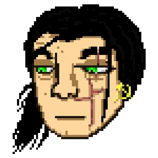 😔 Стикер «Hotline Miami» для Telegram