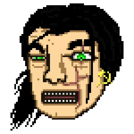 😬 Стикер «Hotline Miami» для Telegram