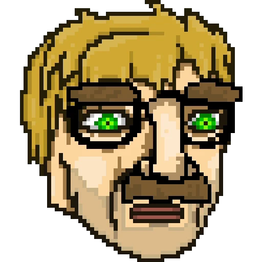 🥸 Стикер «Hotline Miami» для Telegram