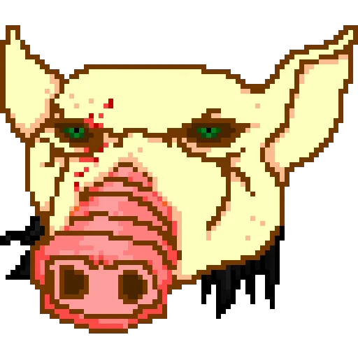 🐖 Стикер «Hotline Miami» для Telegram