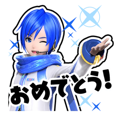 🥳 Стикер «Hatsune Miku Project DIVA Future Tone» для Telegram