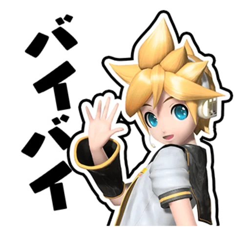 👋 Стикер «Hatsune Miku Project DIVA Future Tone» для Telegram