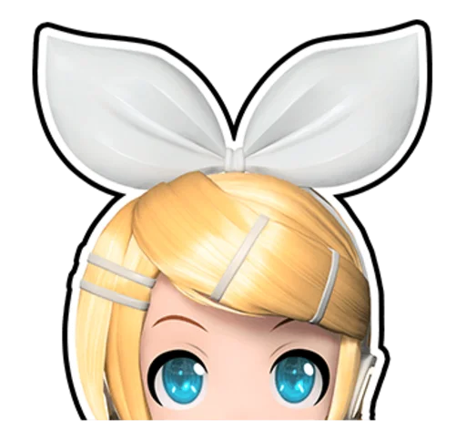 👀 Стикер «Hatsune Miku Project DIVA Future Tone» для Telegram