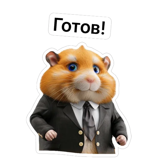 👍 Стикер «Hamster Kombat» для Telegram
