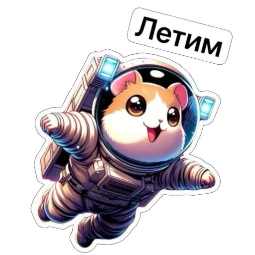 🙂 Стикер «Hamster Kombat» для Telegram