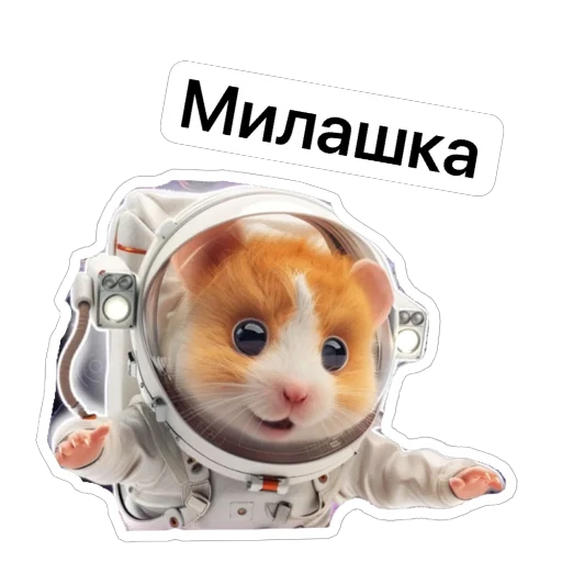 😍 Стикер «Hamster Kombat» для Telegram