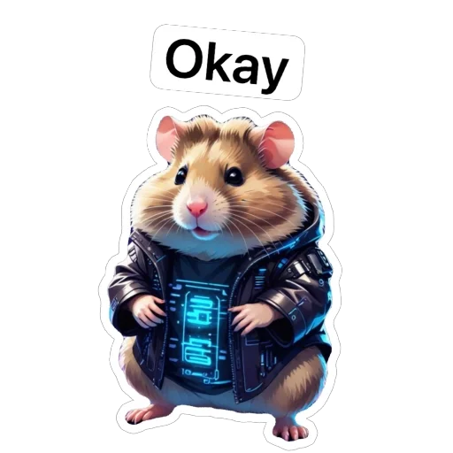👌 Стикер «Hamster Kombat» для Telegram