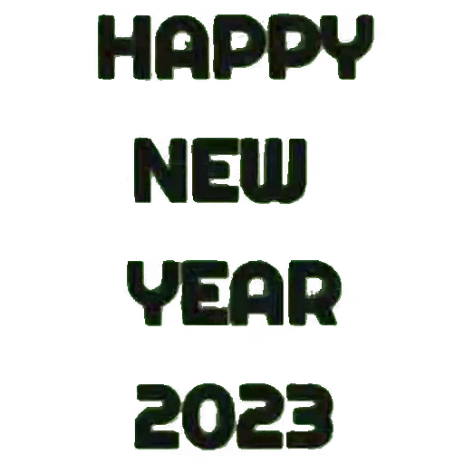 🥳 Стикер «HNY ? 2023 Video» для Telegram