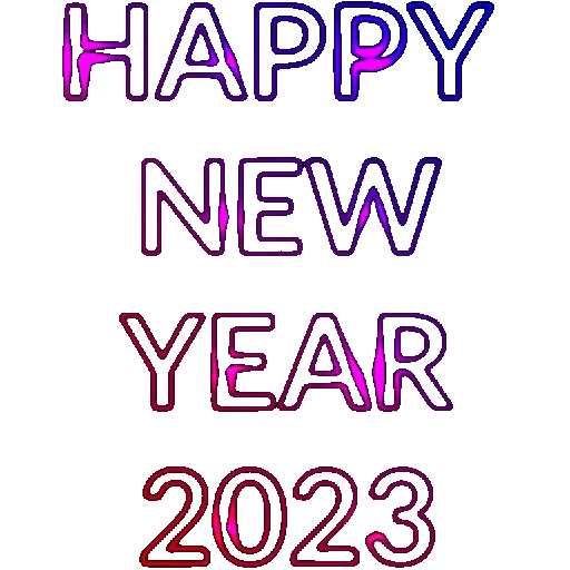 🥳 Стикер «HNY ? 2023 Video» для Telegram