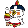 😮‍💨 Эмодзи «Hochi Buldak Samyang Foods» для Telegram