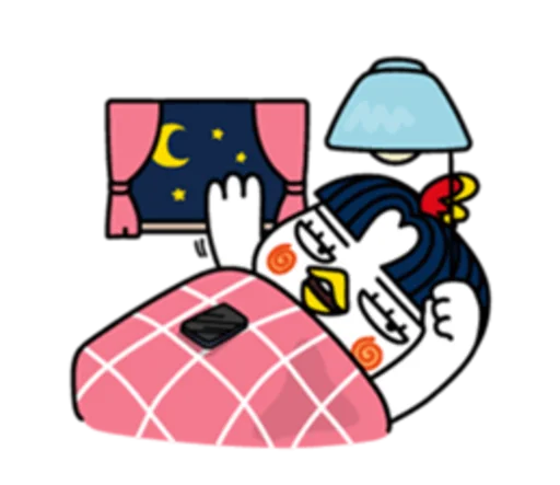 🥱 Стикер «Hochi Buldak Samyang Foods» для Telegram
