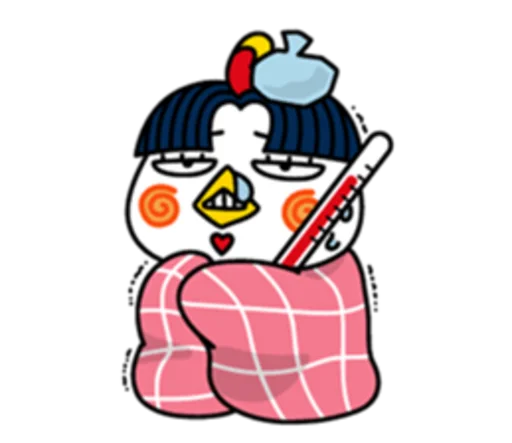 🤒 Стикер «Hochi Buldak Samyang Foods» для Telegram