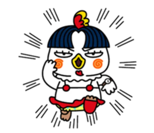 🏃‍♀️ Стикер «Hochi Buldak Samyang Foods» для Telegram