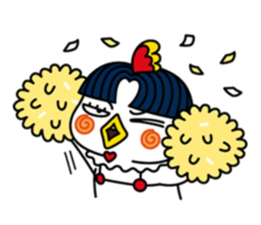 ✊ Стикер «Hochi Buldak Samyang Foods» для Telegram