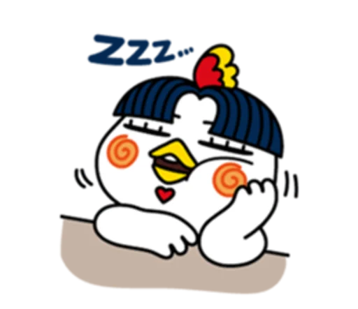 😴 Стикер «Hochi Buldak Samyang Foods» для Telegram