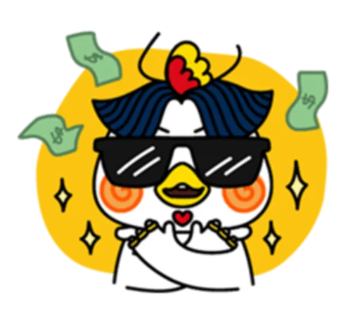 🤑 Стикер «Hochi Buldak Samyang Foods» для Telegram