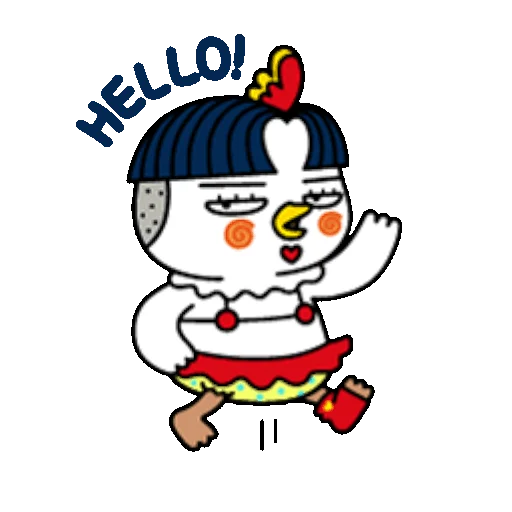 Стикерпак Hochi Buldak Samyang Foods для Telegram