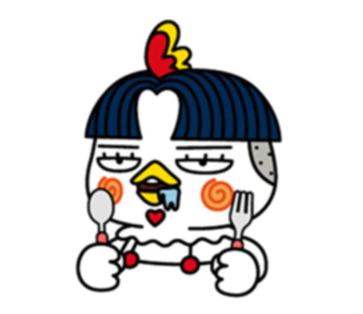 🤤 Стикер «Hochi Buldak Samyang Foods» для Telegram