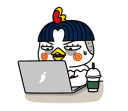 🖥️ Стикер «Hochi Buldak Samyang Foods» для Telegram