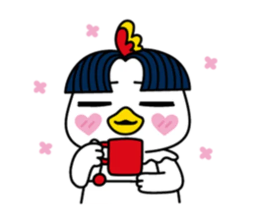 🥰 Стикер «Hochi Buldak Samyang Foods» для Telegram