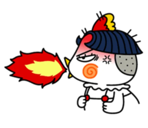 🔥 Стикер «Hochi Buldak Samyang Foods» для Telegram