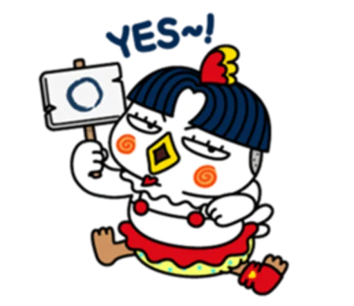 👍 Стикер «Hochi Buldak Samyang Foods» для Telegram