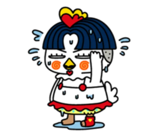 🙁 Стикер «Hochi Buldak Samyang Foods» для Telegram