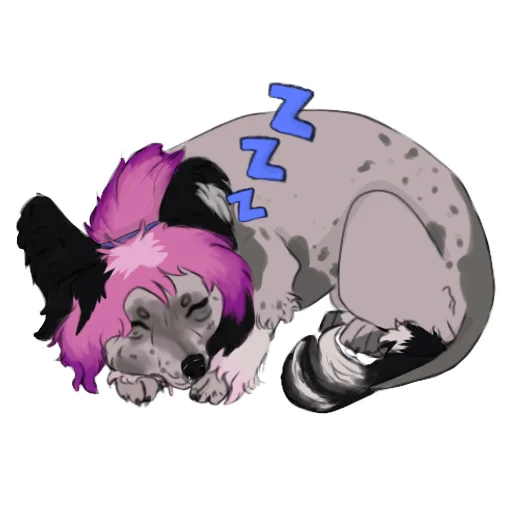 💤 Стикер «Хохлатик» для Telegram