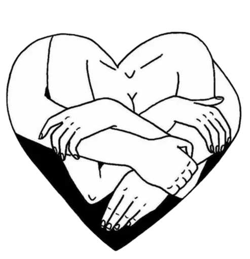 💞 Стикер «With you» для Telegram