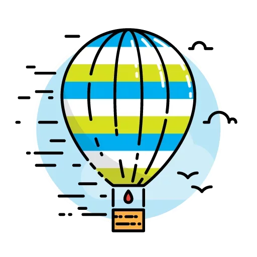 🥳 Стикер «Vacation» для Telegram