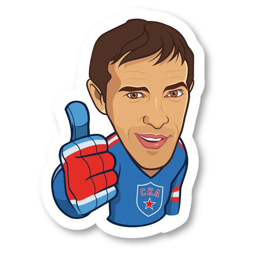 👍 Стикер «СКА» для Telegram