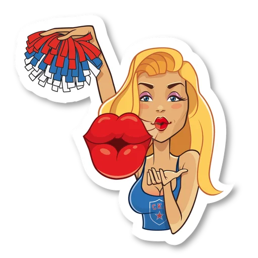 😘 Стикер «СКА» для Telegram