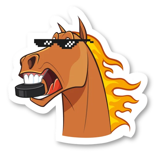 😎 Стикер «СКА» для Telegram