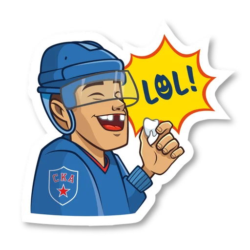 🤣 Стикер «СКА» для Telegram