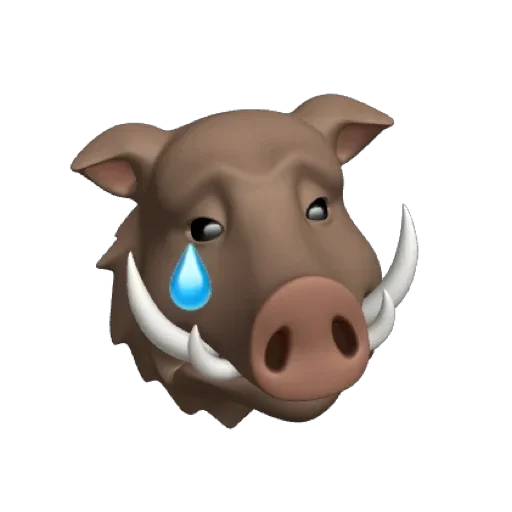 🐗 Стикер «Hogs» для Telegram