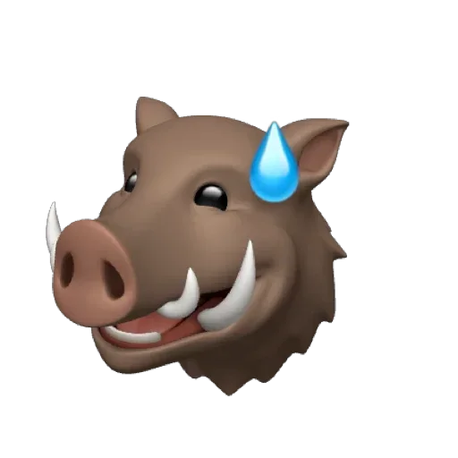 🐗 Стикер «Hogs» для Telegram