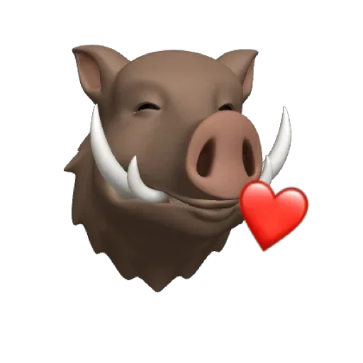 🐗 Стикер «Hogs» для Telegram