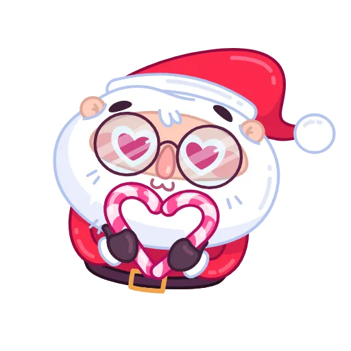 😍 Стикер «Santa» для Telegram